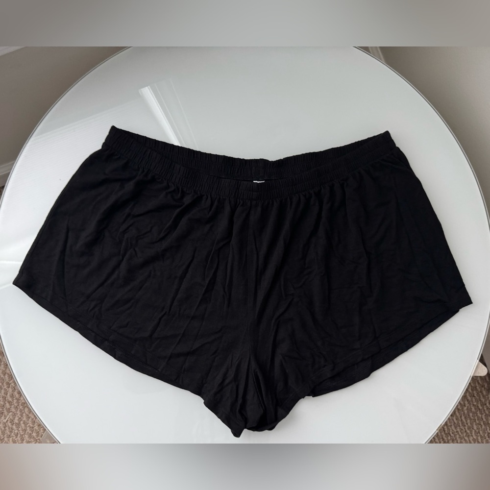Athleta Nighttime Bliss Sleep Shorts 1X Tencel Lyocell Spandex Soft Eco Loungewe